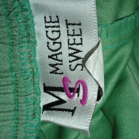 Maggie Sweet Pants, Celery | Light Green, Size PM, Pre-owned - Picture 5 of 6